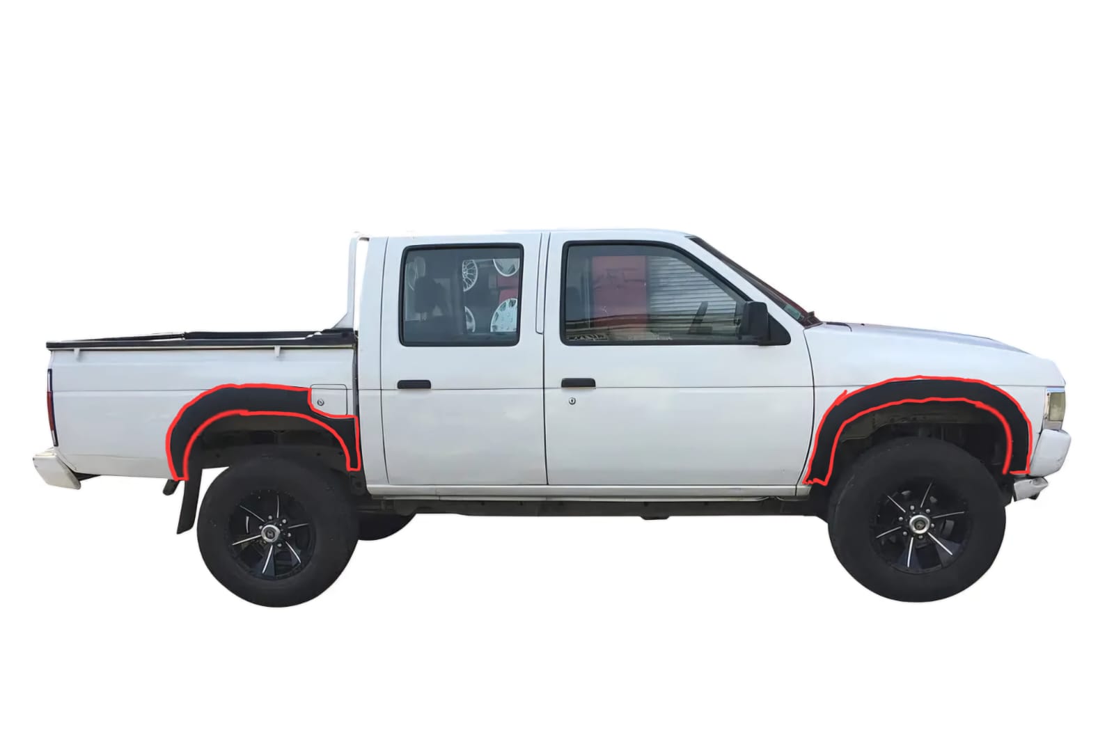 Cantonera Nissan D21 doble cabina