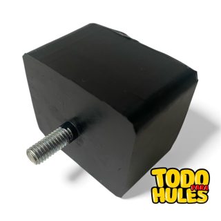 Goma microbus tope de rebote
